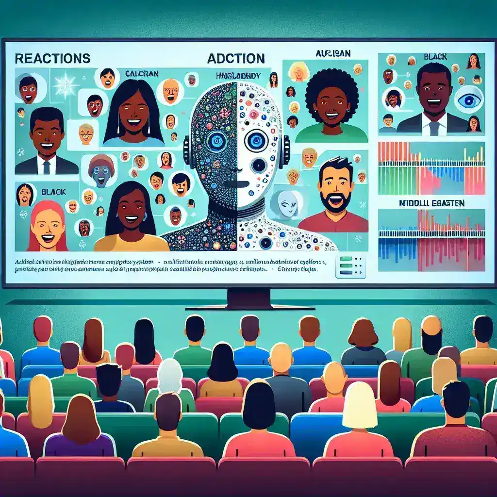 "Netflix team conducts AI-driven audience testing for new U.S. show pilots, showcasing innovative technology in entertainment production."