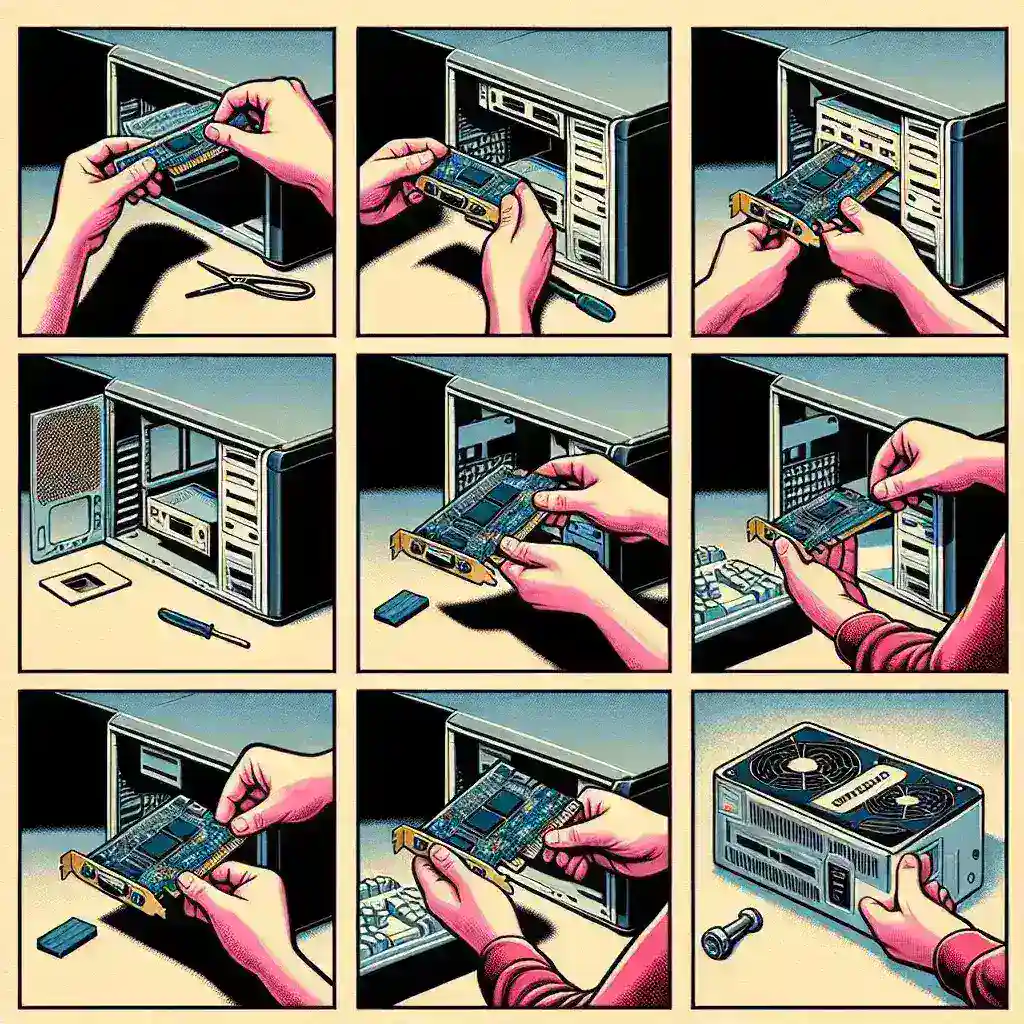What are the steps to install a parallel port expansion card?
