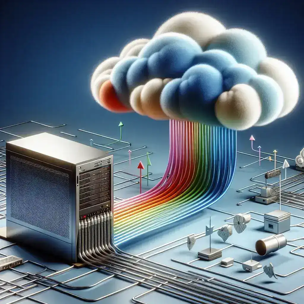 How do you integrate a device server with cloud services?
